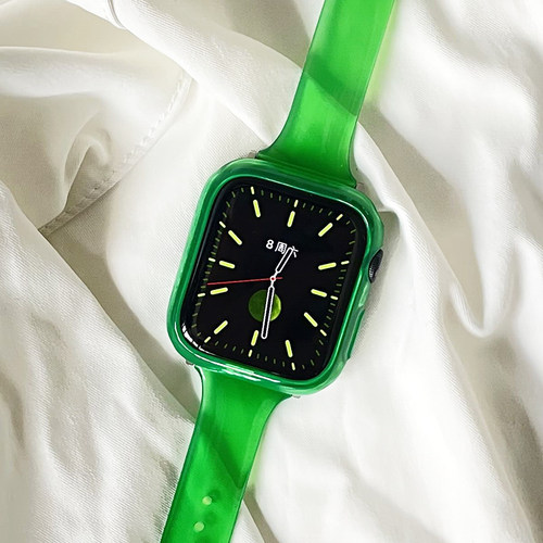 小蛮腰细款适用iwatch表带透明