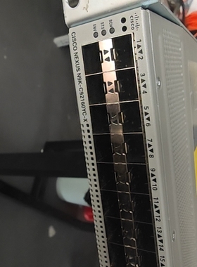 思科N9K-C92160YC-X 48口10G\25G 6口40G\100G万兆光口交换机