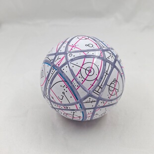 Calvin's开尔文 阿索卡球型五魔方配星座贴纸透明版 Ahsoka