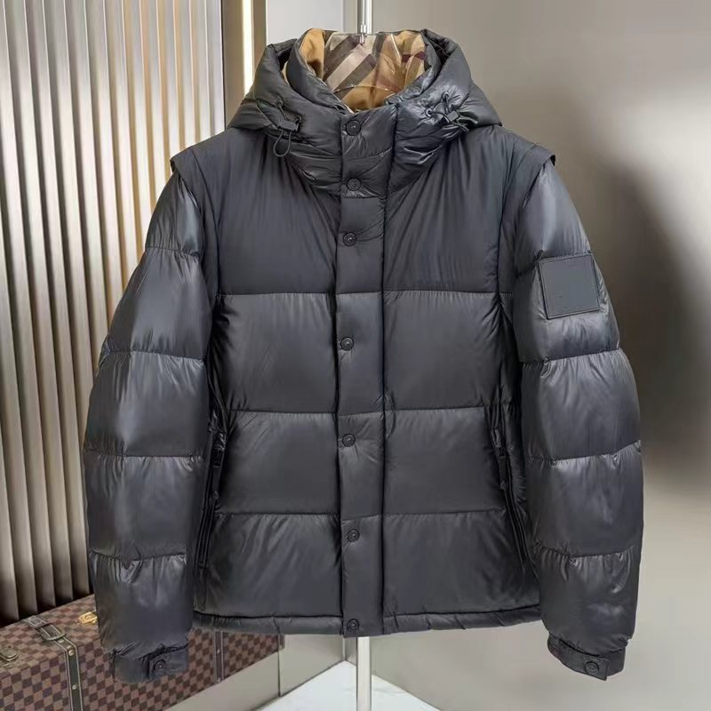 欧美时尚高蓬松90鹅绒男装羽绒羽绒服