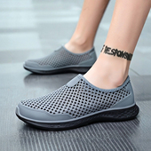 新款 垫柔软时尚 凉鞋 2026夏季 男越南乳胶洞洞鞋 透气鞋 沙滩鞋 不磨脚