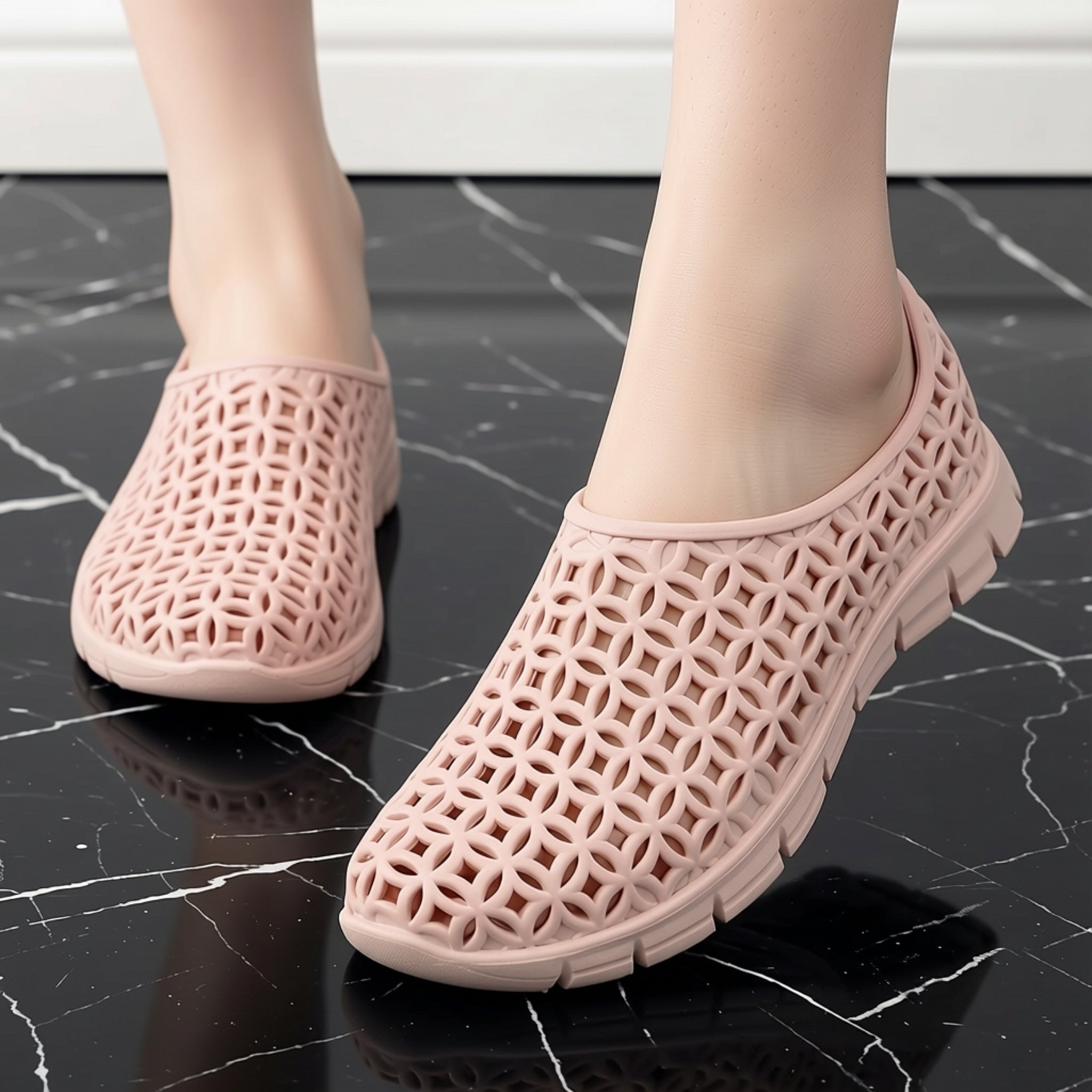 正宗越南天然乳胶包脚凉鞋女2026新款外穿不磨脚透气防臭洞洞拖鞋