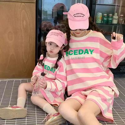 炸街亲子装母女2025新款