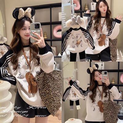 亲子装2024新款秋季韩系