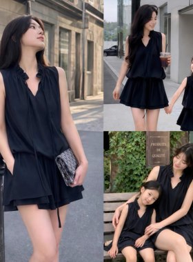 亲子装2026夏装新款母女