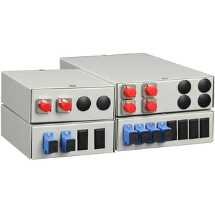 杰路驰 升级版2口4口6口8口12口光纤终端盒满配光缆终端盒熔接盒SC/FC/ST/LC电信级加厚盒体配置升级厂家直销