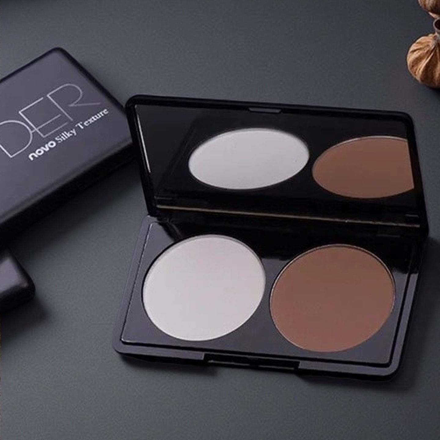 novo双色修容粉高光粉脸部裸妆