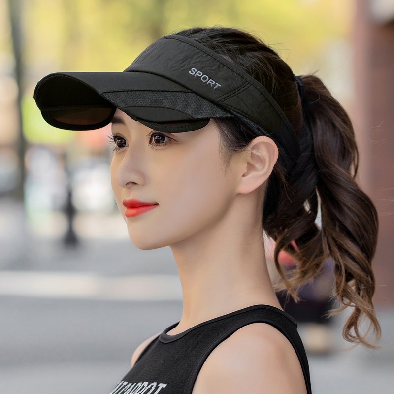 春季新款运动空顶帽女士休闲帽骑车遮阳帽伸缩抽拉帽檐遮阳0122u,服饰配件/皮带/帽子/围巾,帽子,淘宝优惠券,粉丝福利购,淘宝优惠卷