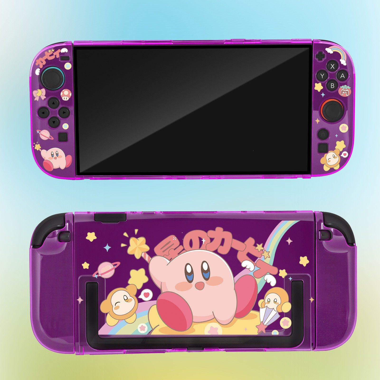 Switch2保护壳套NS游戏配件手柄套星之卡比Oled亲肤硬壳可开支架,电玩/配件/游戏/攻略,switch保护壳套,淘宝优惠券,粉丝福利购,淘宝优惠卷
