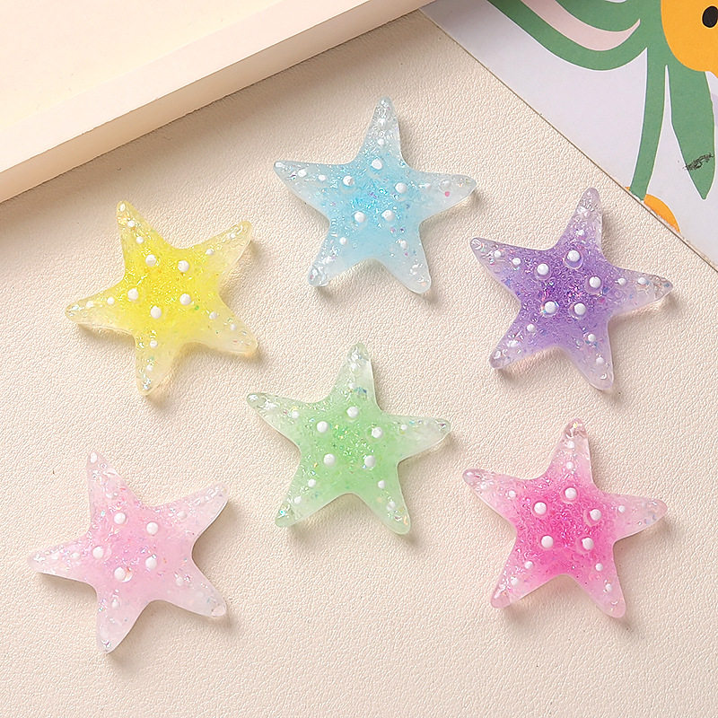 卡通diy树脂配件饰品渐变海星奶油胶手工制发夹手机壳鞋扣配饰批,饰品/流行首饰/时尚饰品新,其他DIY饰品配件,淘宝优惠券,粉丝福利购,淘宝优惠卷