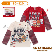anpanman秋冬童装中小童2打底衫1