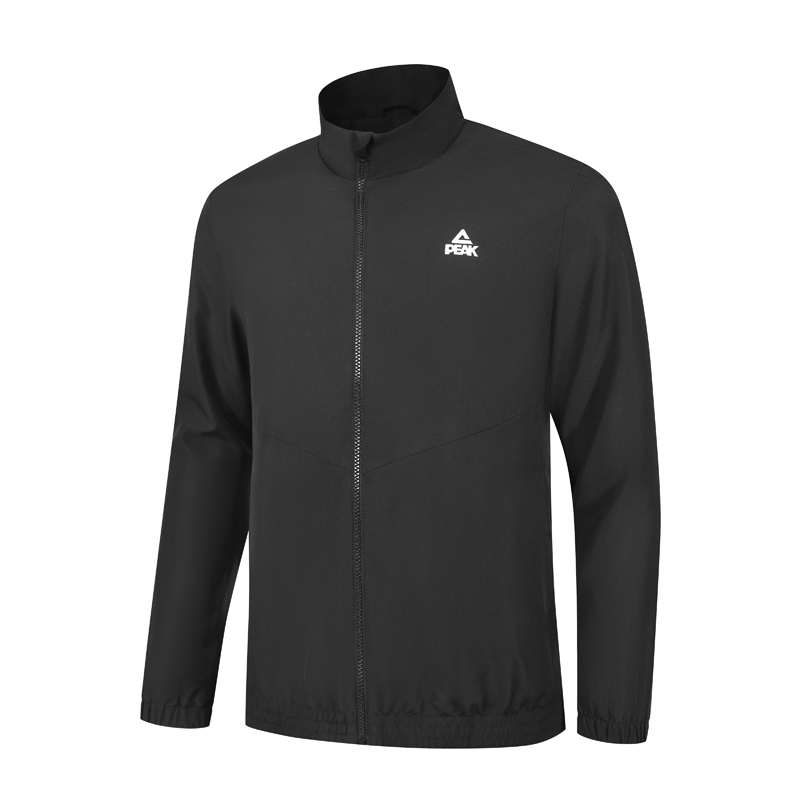 匹克运动外套男士2025新款春秋季防风立领梭织夹克户外休闲男装