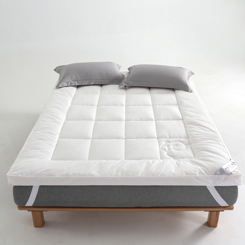 恒源祥60S全棉进口澳洲羊毛床垫秋冬加厚家用可折叠回弹保暖床褥