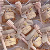 结婚蜂蜜小瓶喜蜜伴手礼单品伴娘回礼实用礼品婚礼喜糖盒内搭小物