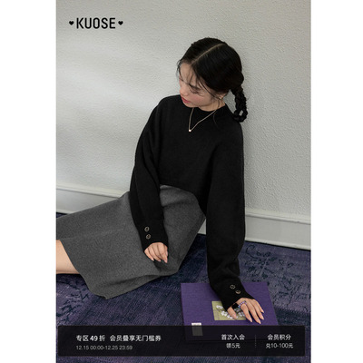 灰色不规则收腰显瘦连衣裙