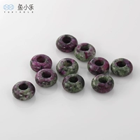 5# Green Stone Abacus Bead [1]