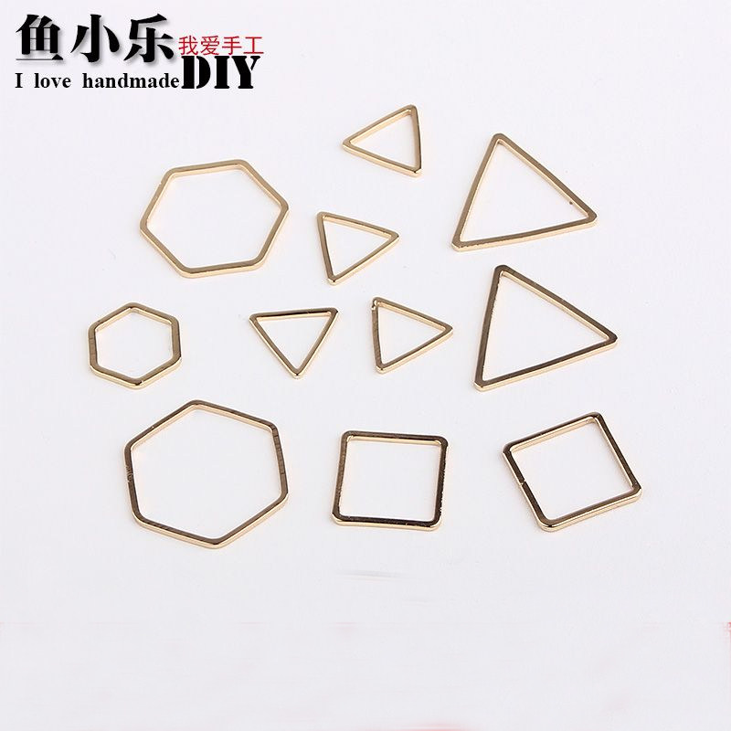 14k电镀真金保色简约几何耳环吊坠三角六边正方形DIY饰品配件材料,饰品/流行首饰/时尚饰品新,其他DIY饰品配件,淘宝优惠券,粉丝福利购,淘宝优惠卷