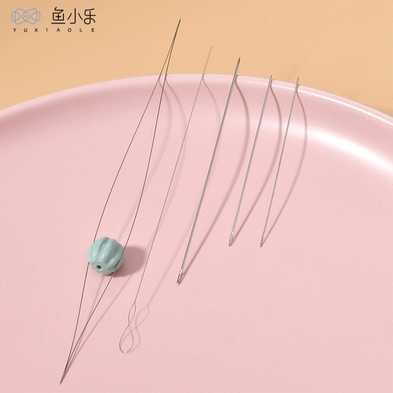 diy水晶珍珠串珠针穿珠针