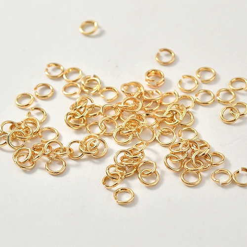 Медное покрытие 18 тыс. Реальное золото открытие кольца DIY аксессуары с закрытыми ювелирными украшениями кольцо