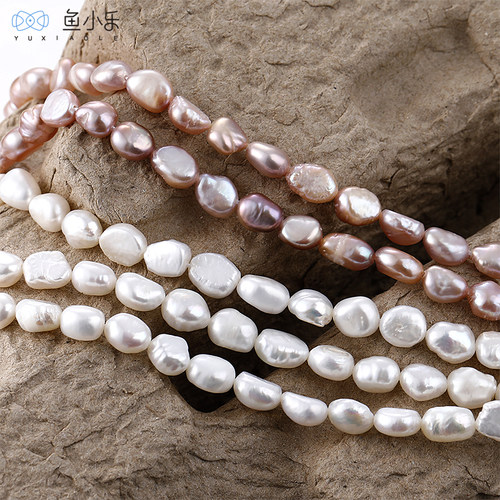 diydiy天然强光异形手作风珍珠