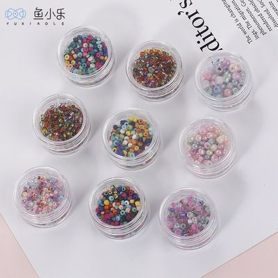 编织项链耳环发簪散珠