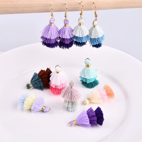 Подвеска с кисточками, серьги, ожерелье, аксессуар, DIY