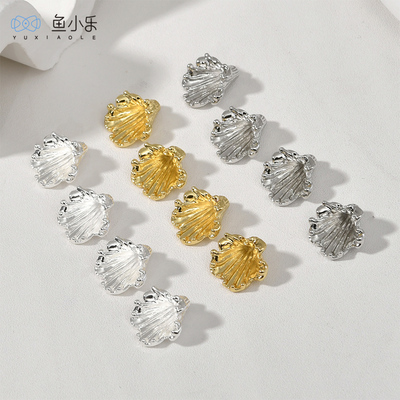 保色喇叭花蕊串珠吊坠