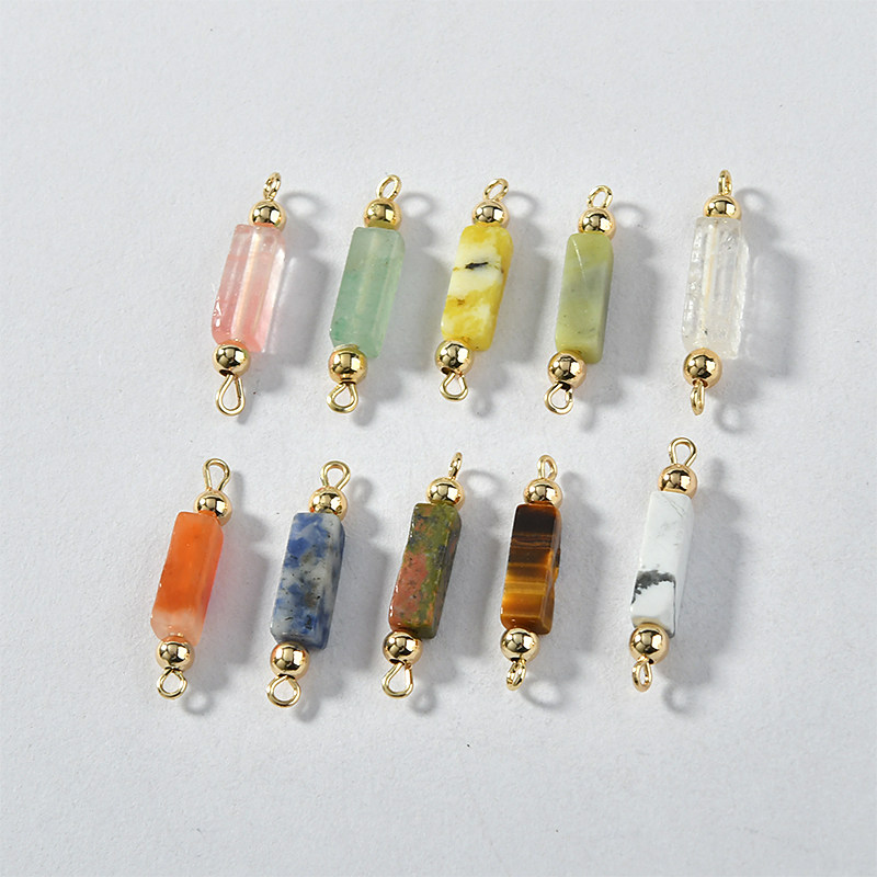 水晶石头长方双吊方管