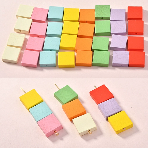 Квадратные серьги, заколка для волос, аксессуар, аксессуары, DIY