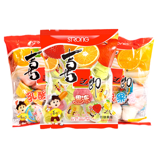 喜之郎果冻360g什锦乳酸菌口味儿童小果冻零食喜糖大礼包休闲小吃