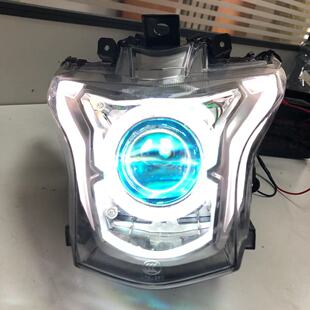 适用本田CB400X/F大灯CBF150R SDH150-25改装总成天使魔眼LED透镜