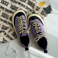 Meow's Sky 2021 Spring New Shadow Shoes и плохой порошковая сладкая глубокая литературная и повседневная хлеба обувь женская обувь