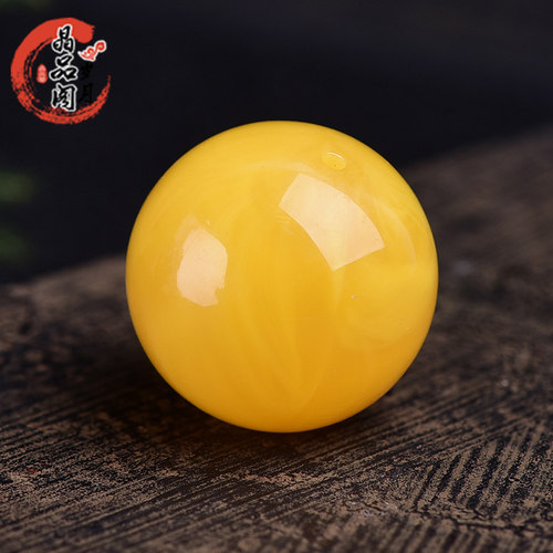 蜜蜡蜜蜡散珠工厂直销原矿无优化