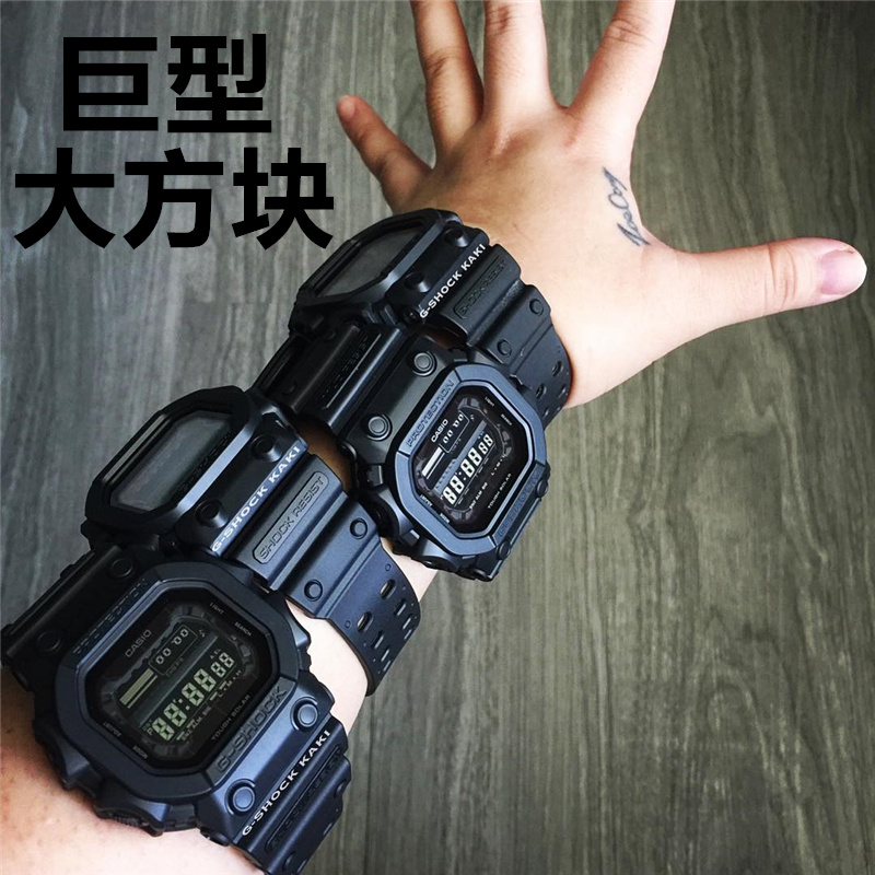 ¿¨Î÷Å·G-SHOCK¹âÄܱíÄÐ±í·½ÐÎÊÖ±íÄÐÏÞÁ¿´¿ºÚ¾ÞG´ó·½¿é GX-56BB-1