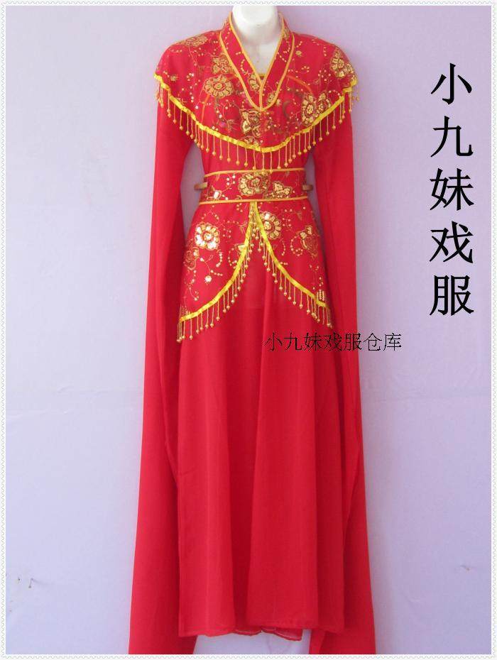 古装越剧戏剧京剧黄梅戏服装戏曲服饰气七仙女小旦花旦衣服小姐衣