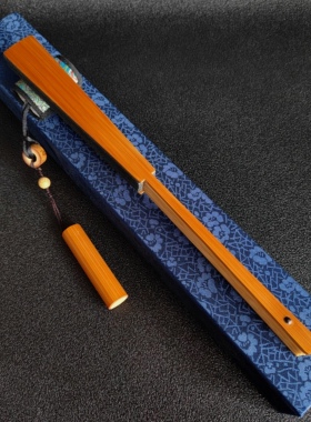 老川料玉竹铲子8寸2.5口13方直方头扇张鸿运制手工细作竹师傅雅集