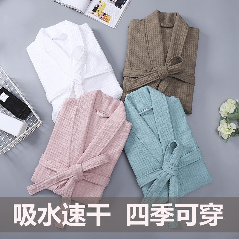 浴袍女春夏吸水速干四季睡衣酒店