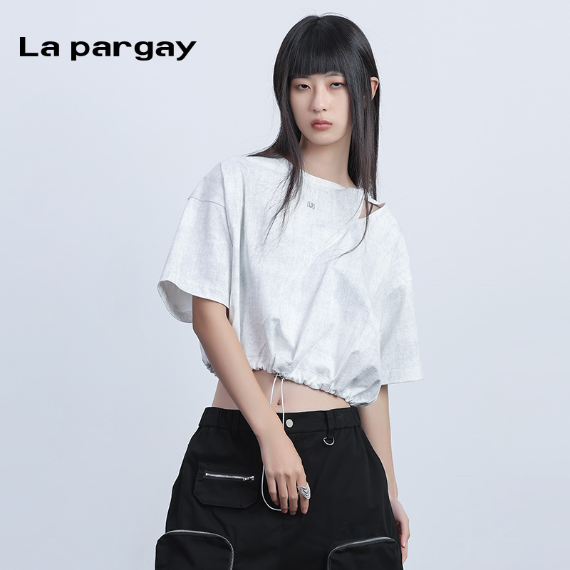Lapargay简约短袖T恤