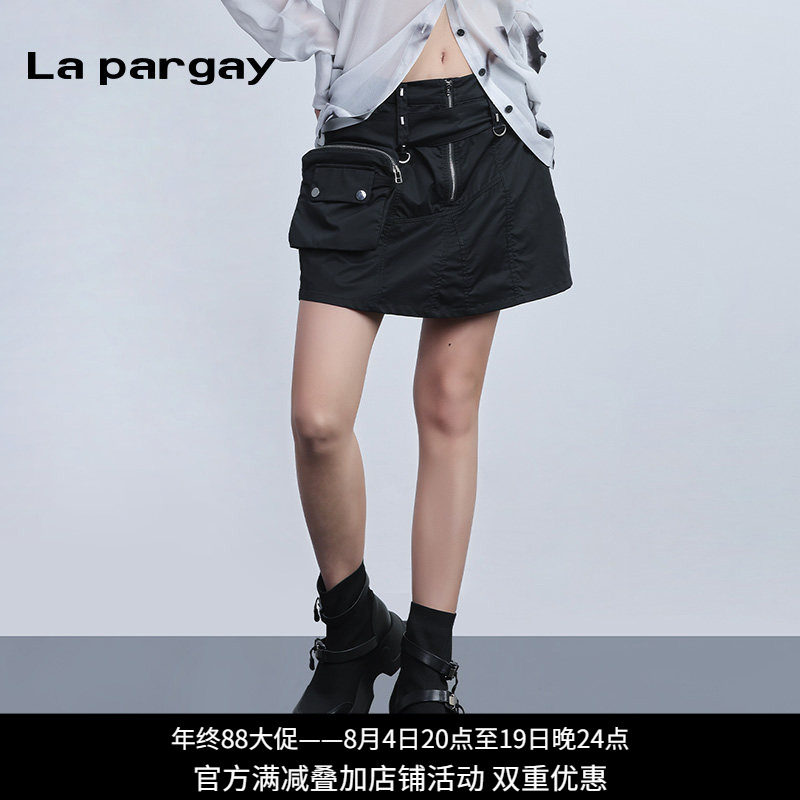 Lapargay2025夏上新工装半身裙