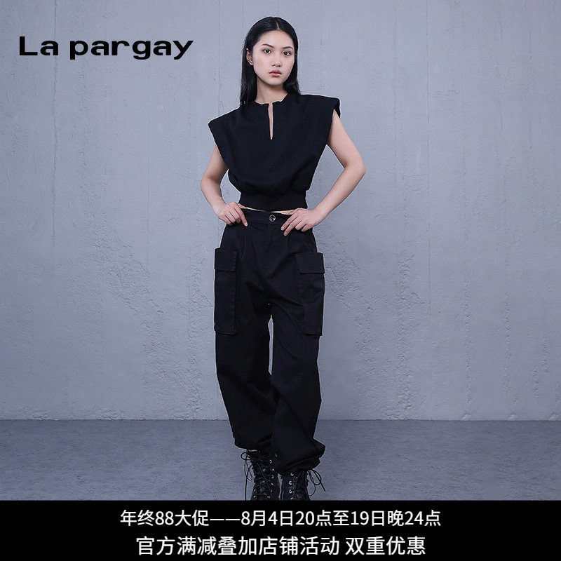 lapargay短袖街头修身T恤