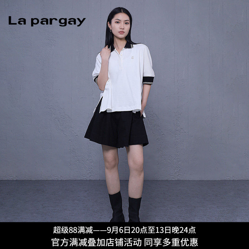 lapargay短袖街头宽松T恤