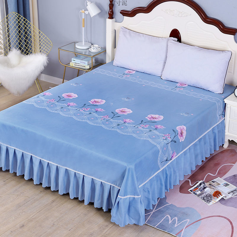 德国进口单件床裙磨毛面料床罩床