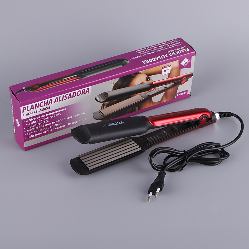 德国进口可调温卷直两用卷发棒直