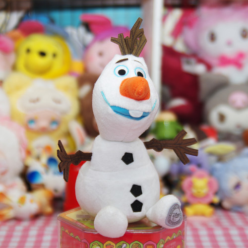 毛绒玩具Frozen冰雪奇缘雪人Olaf奥拉夫雪宝周边毛绒公仔摆件礼物