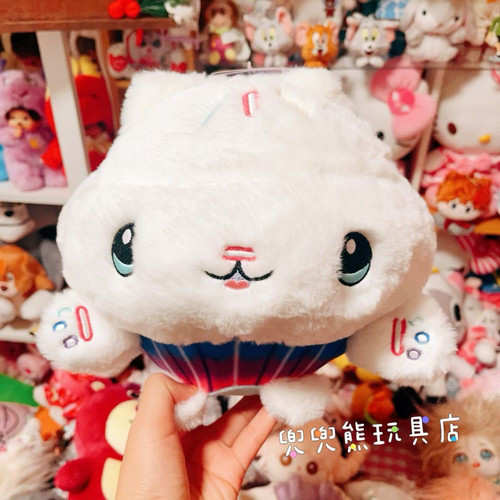 跨境公仔玩偶盖比娃娃屋玩具Gabby's Dollhouse美人鱼蛋糕猫礼物