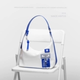 Вместительная и большая оригинальная мягкая сумка на одно плечо для отдыха