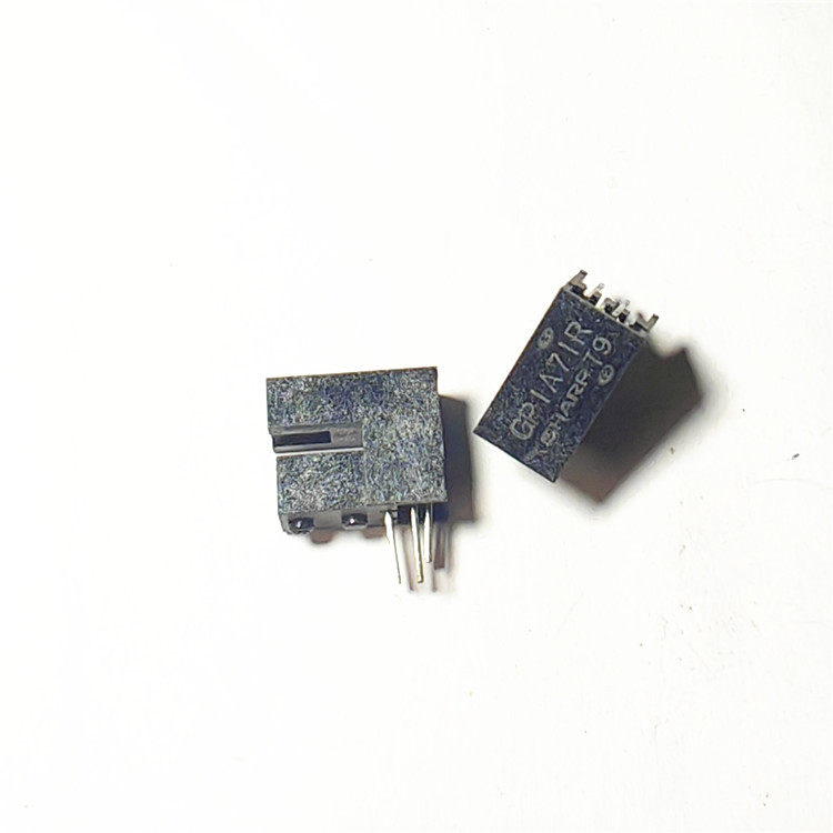 GP1A71R 槽型光电开关 光学编码器 DIP6 槽宽2MM OPIC两相传感器