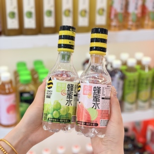 蜂解蜂蜜水多口味瓶装柠檬百香果石榴玫瑰桃柚青金桔果汁360g礼盒