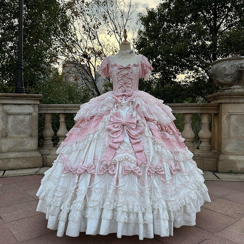 梦孚子可可lolita裙子晚礼服女高端年会学生日成人礼公主裙梦之洛