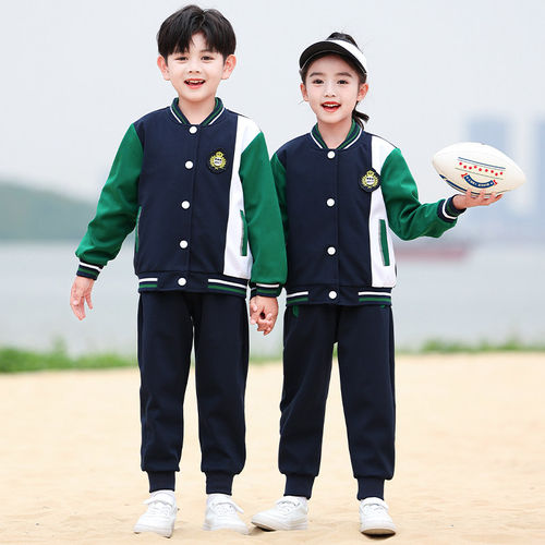 幼儿园园服春秋装棒球服